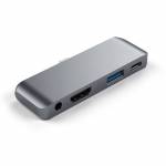 Satechi - Aluminum Type-C Mobile Pro Hub space gray