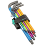 Wera - 950 SPKL/9 SM N Multicolor Winkelschlsselsatz
