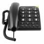 Doro - DORO PhoneEasy 311c-有线电话-黑色 (380001)