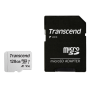 Transcend - SD microSD Card 128GB Transcend SDXC USD300S-A w/Adapter