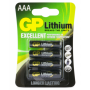 Gp Batteries - 1x4 GP Lithium Micro 1,5V AAA 07024LF-C4