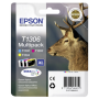 Epson - T1306 Multipack - Druckerpatrone - 1 x Gelb, Cyan, Magenta (C13T13064010) [EURO-Version]