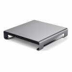 Satechi - Aluminum Monitor Stand Hub for iMac space gray