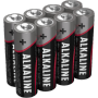 Ansmann - 1x8 Ansmann Alkaline Mignon AA LR 6 red-line 5015280