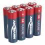 Ansmann - 1x8 Ansmann Alkaline Micro AAA LR 03 red-line 5015360