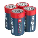 Ansmann - 1x4 Ansmann Alkaline Mono D LR 20 red-line