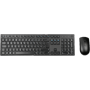 Dell - Dell KM636 - Tastatur-und-Maus-Set - kabellos - 2.4 GHz - QWERTZ - Deutsch - Schwarz [DE-Version, German Keyboard]