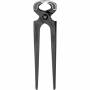 Knipex - Kneifzange schwarz flach-runde Backen