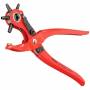 Knipex - Revolverlochzange 9070220 zum Stanzen von Lchern in Leder, Textil- und Kunststoffmaterial - 6 auswechselbare Lochpfeifen: 