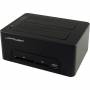 5 Dockingstation Lc-power Usb 3.0 2-bay 2 / 5hdd 3 / ssd + Hub - LC-DOCK-U3-CR HDD docking station CF/SD card r
