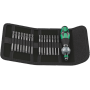 Wera - Kraftform Kompakt 60 RA - Knarrenschraubendreher mit Bit-Satz - 17 Stcke - in bag (05051040001)