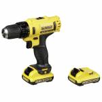  "Dewalt-DCD710D2-QW 10,8V 2x 2 Ah Akku-Bohrschrauber + Koffer-Dewalt-Hardware/Electronic"