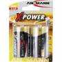  "Ansmann-1x2 Ansmann Alkaline Mono D LR 20 X-Power-Ansmann-Hardware/Electronic"