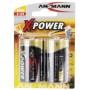 Ansmann - 1x2 Ansmann Alkaline Mono D LR 20 X-Power