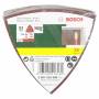 Bosch - Schleifblatt-Set Delta, 93mm, 25-teilig