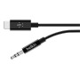 Belkin - RockStar 3,5mm Aud./USB-C Kabel 0,9m schw. F7U079bt03-BLK
