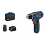 Bosch - GSR 12V-15 Vorteils-Set Akku-Bohrschrauber
