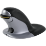 "Fellowes-Maus Penguin beidhndig kabellos Gr.L schwarz/silb [DE-Version, German Keyboard]-Fellowes-Hardware/Electronic"