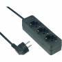  "Rev-Tischsteckdose 3-fach 3,0 m schwarz-Rev-Hardware/Electronic"