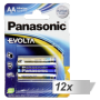 Panasonic - 1x2 Panasonic Evolta LR 6 Mignon LR6EGE/2BP