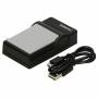 Duracell - Ladegert mit USB Kabel fr Olympus Li-40B/Fuji NP-45