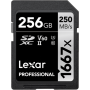 Lexar - Lexar Professional - Flash-Speicherkarte - 256 GB - Video Class V60 / UHS-II U3 / Class10 - 1667x - SDXC UHS-II