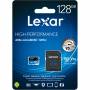 Lexar - Lexar High Performance - Flash-Speicherkarte - 128 GB - A1 / Video Class V30 / UHS-I U3 / Class10 - SDXC UHS-I