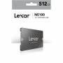Lexar - SSD Lexar 512GB NS100 2,5 (6.4cm ) SATAIII intern retail
