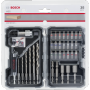 Bosch - Holzbohrer-und Bit-Set Extra Hard, 35-teilig, Bohrer- & Bit-Satz