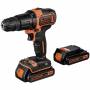 Black & Decker [hardware / electronic] Black+decker Bdchd18kb- - BDCHD18KB-QW Akku-Schlagbohrschrauber