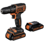 Black & Decker - BDCDC18KB-QW Akku-Bohrschrauber
