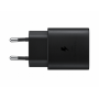 Samsung - Galaxy Fast Travel Charger USB Type C 25W 1m Black OEM