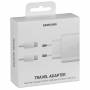 Samsung - 旅行适配器 EP-TA845-电源适配器-45 瓦特-3 A-Super Fast Charge 2、0 (USB-C)-连接电缆：USB-C-白色-适用于 Ga