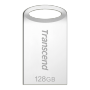 Transcend - JetFlash 710 - USB-Flash-Laufwerk - 128 GB - USB 3.1 Gen 1 - Silber