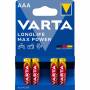 Pile Alcaline - Cf4 Longlife Max Power Rossa Aaa