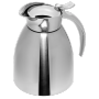 Emsa - Isolierkanne ELEGANZA, 0,3 Liter, Edelstahl vakuumisolierter Edelstahlkolben, komfortable Einhandbe- - 1 Stck (502663)