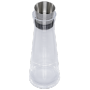 Emsa - EMSA FLOW Slim Karaffe 1l Edelstahl - Transparent (515675)