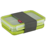 Emsa - Clip&Go Lunchbox 518098 1,2l Transparent/Grn