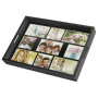 Zep - ZEP Photo Tray schwarz 43x35 Holz Fototablett 9 Bilder W002