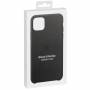 Apple - - Case fr Mobiltelefon - Leder, bearbeitetes Aluminium - Schwarz - fr iPhone 11 Pro Max (MX0E2ZM/A)