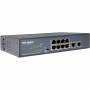 Digitus - 8-Port Fast Etherent PoE-Switch + 2 Uplinks