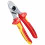 Knipex - Kabelschere isoliert mit Mehrkomponenten-Hllen