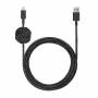 Native Union - Night Cable USB-A to Lightning 3m Black