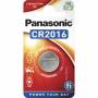Panasonic - 1 Panasonic CR 2016 Lithium Power
