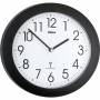 Mebus - 52450 Funk-Wanduhr schwarz