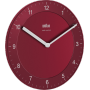 Braun - BC 06 R-DCF horloge murale radio rouge