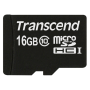 Transcend - microSDHC 16GB Class 10 + SD-Adapter