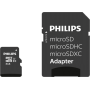 Philips - Philips FM08MP45B - Flash-Speicherkarte (microSDHC/SD-Adapter inbegriffen) - 8GB - Class 10 - microSDHC UHS-I (FM08MP45B/00)
