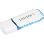 Philips - USB 2.0 16GB Snow Edition Ocean Blue