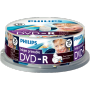 Philips - 1x25 Philips DVD-R 4,7GB 16x IW SP